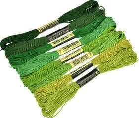 Broderigarn Alma TH013-C6 Green 8 m Broderigarn