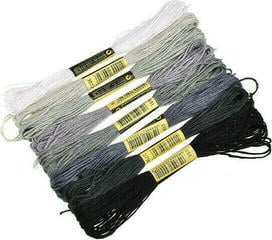 Broderigarn Alma TH013-C7 Grey 8 m Broderigarn
