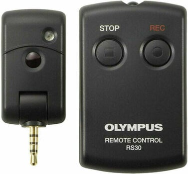 Remote control for digital recorders
 Olympus RS30W Remote control - 1
