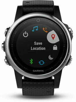 Smart hodinky Garmin fénix 5S Silver/Black - 1
