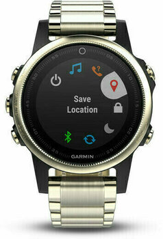 Smart hodinky Garmin fénix 5S Sapphire/Goldtone/Metal - 1