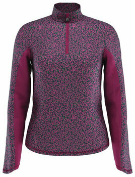 Hanorac/Pulover Callaway Mini Floral 1/4 Zip Sun Protection Lilac Rose S Pulover - 1