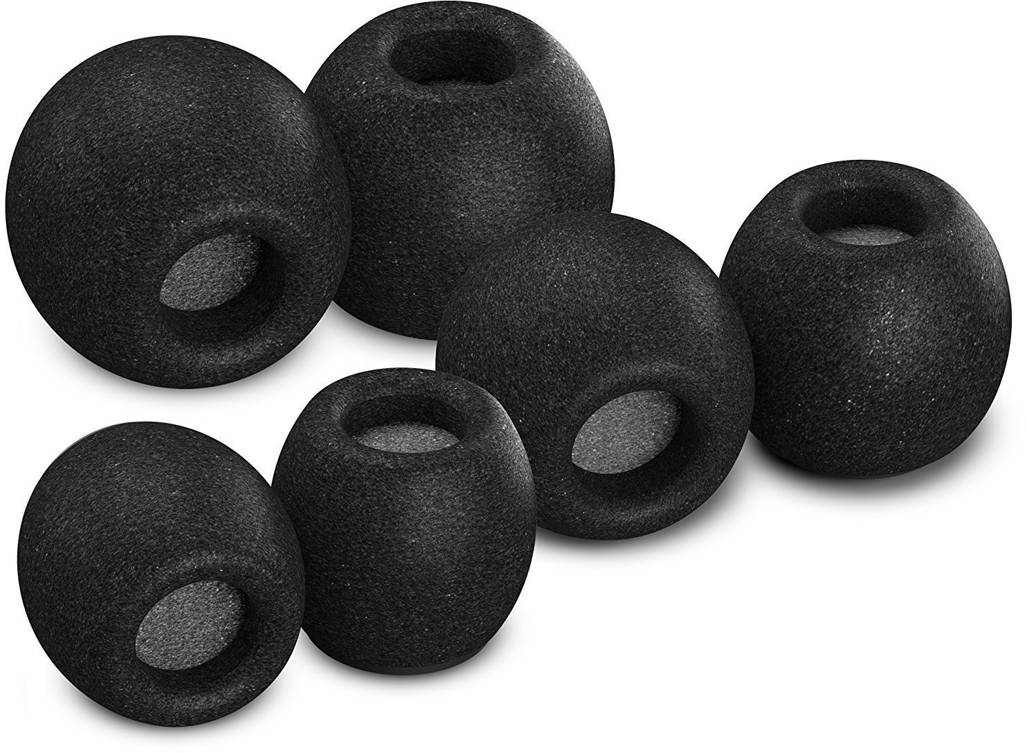 Ear Tips for In-Ears Comply Ear Pads for headphones Black