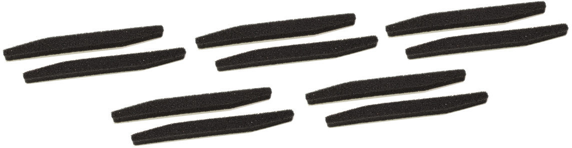 Stekkers voor hoofdtelefoons Comply Custom Wraps Black One Size 5 Pair