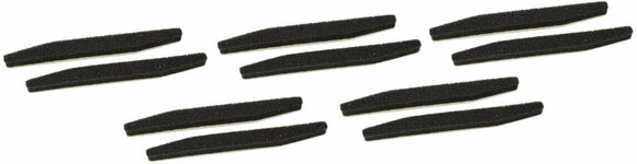 Plugues para fones de ouvido Comply Custom Wraps Black One Size 5 Pair - 1