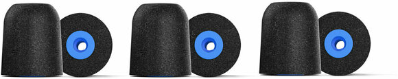 Plugues para fones de ouvido Comply P-Series Black Large 3 Pair - 1