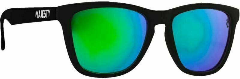 Ochelari de stil de viață Majesty M+ Black/Green Mirror Ochelari de stil de viață