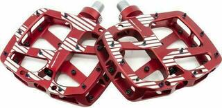 Flat pedals e*thirteen Plus Red Flat pedals
