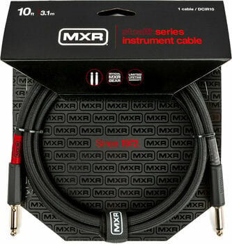 Instrument Cable Dunlop MXR DCIR10 Stealth Grey 3,1 m Straight - Straight - 1