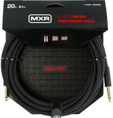 Nástrojový kabel Dunlop MXR DCIR20 Stealth 6,1 m Rovný - Rovný Nástrojový kabel