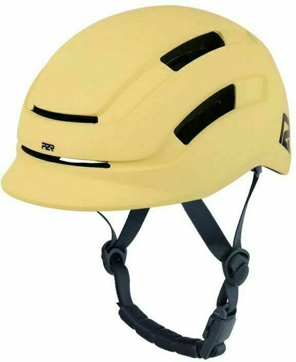 Bike Helmet P2R Astro Sandy Yellow M/L Bike Helmet