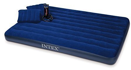 Nafukovací nábytok Intex Queen Classic Downy Airbed With Hand Pump