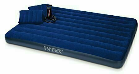 Inflatable Furniture Intex Queen Classic Downy Airbed With Hand Pump - 1