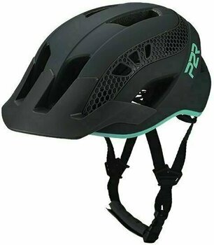 Cyklistická helma P2R Zenero Charcoal/Turquoise S/M Cyklistická helma - 1