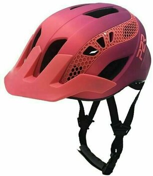Bike Helmet P2R Zenero Satin Red/Satin Purple S/M Bike Helmet - 1