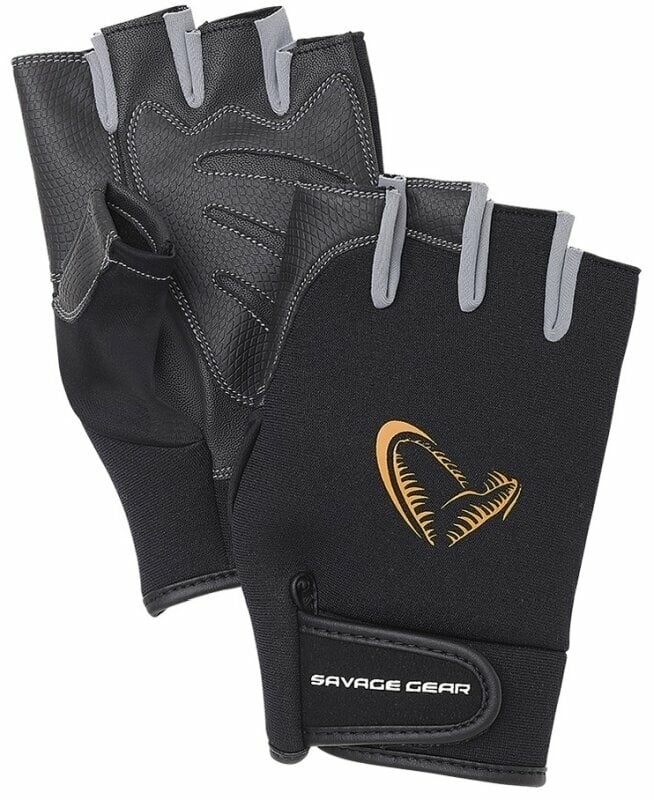 Des gants Savage Gear Des gants Neoprene Half Finger L