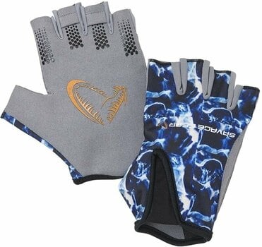 Handskar Savage Gear Handskar Marine Half Glove M - 1