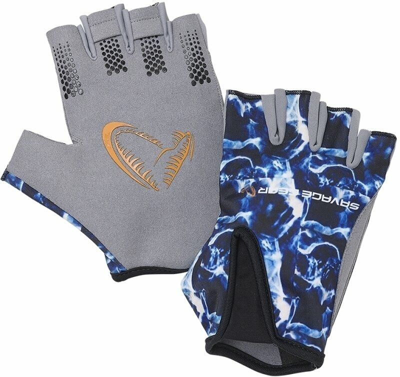 Angelhandschuhe Savage Gear Angelhandschuhe Marine Half Glove XL