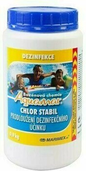 Препарат за басейн Marimex AQuaMar Chlorine Stabil 0.9 kg - 1