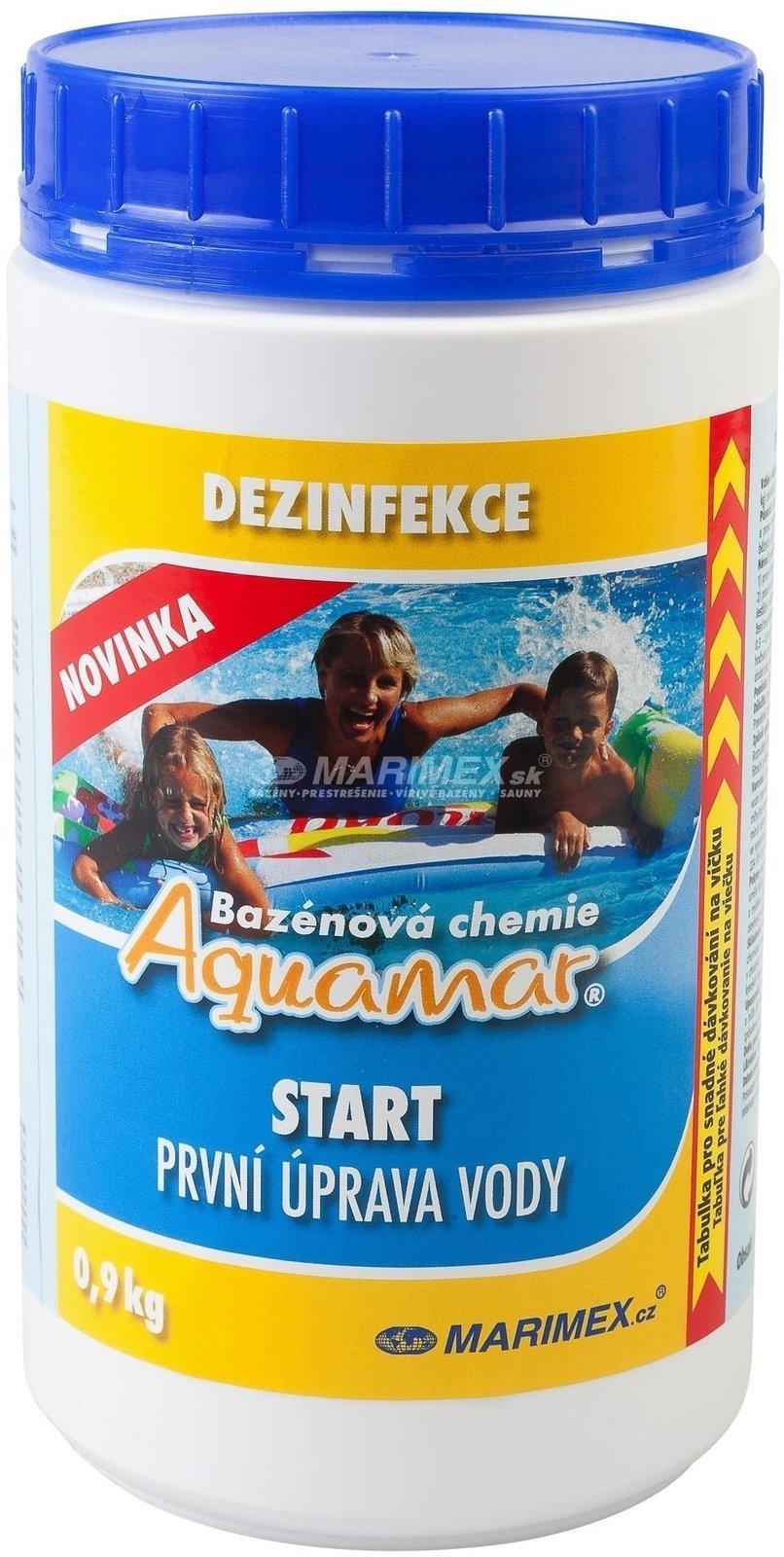 Kemikalier för pooler Marimex AQuaMar Start 0.9 kg