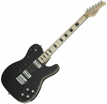 Elektromos gitár Schecter PT Fastback Fekete - 1