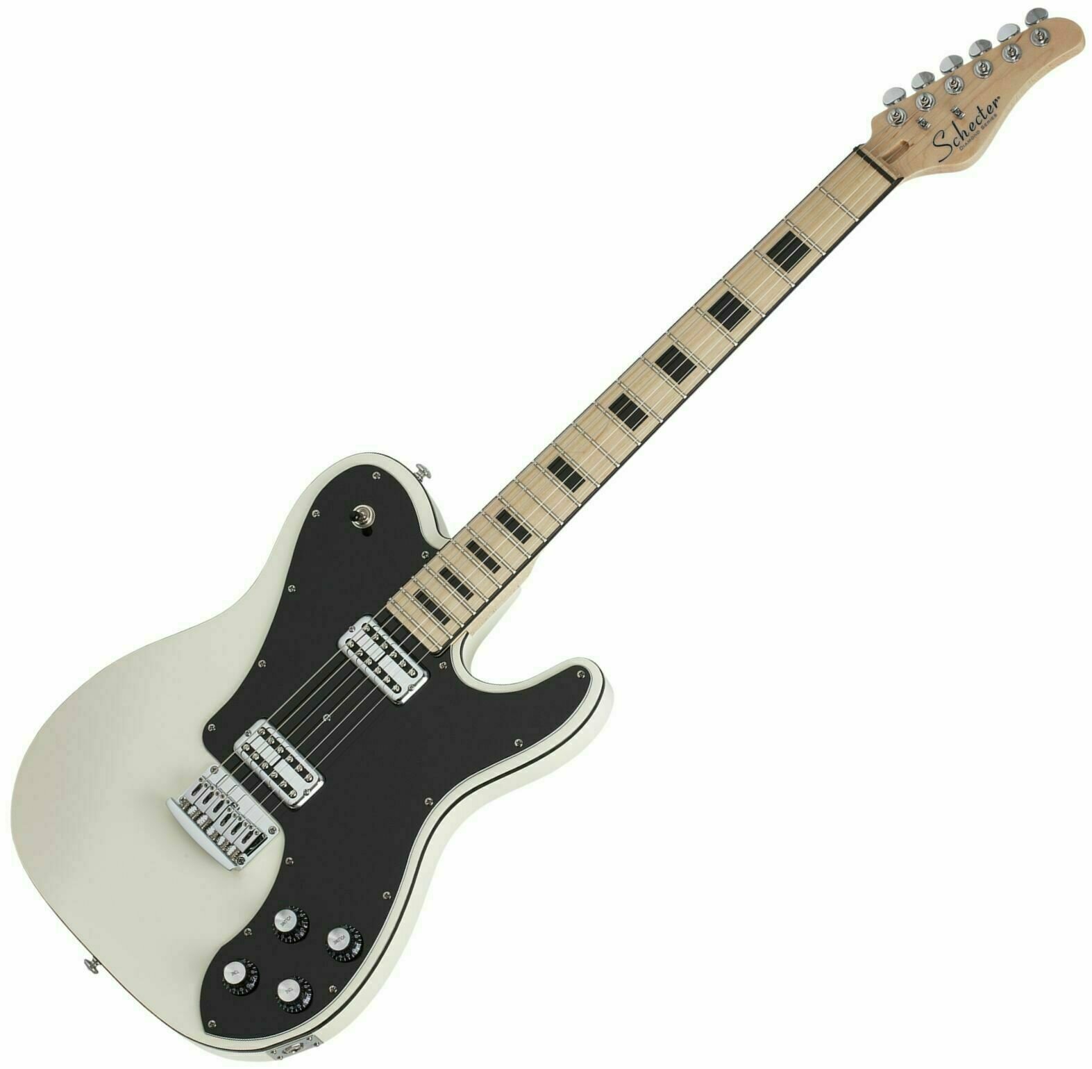 Electric guitar Schecter PT Fastback Olympic White