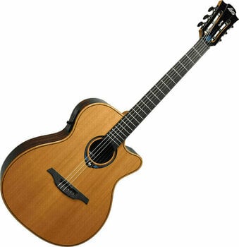 Classical Guitar with Preamp LAG Tramontane HyVibe 15 Nylon - 1