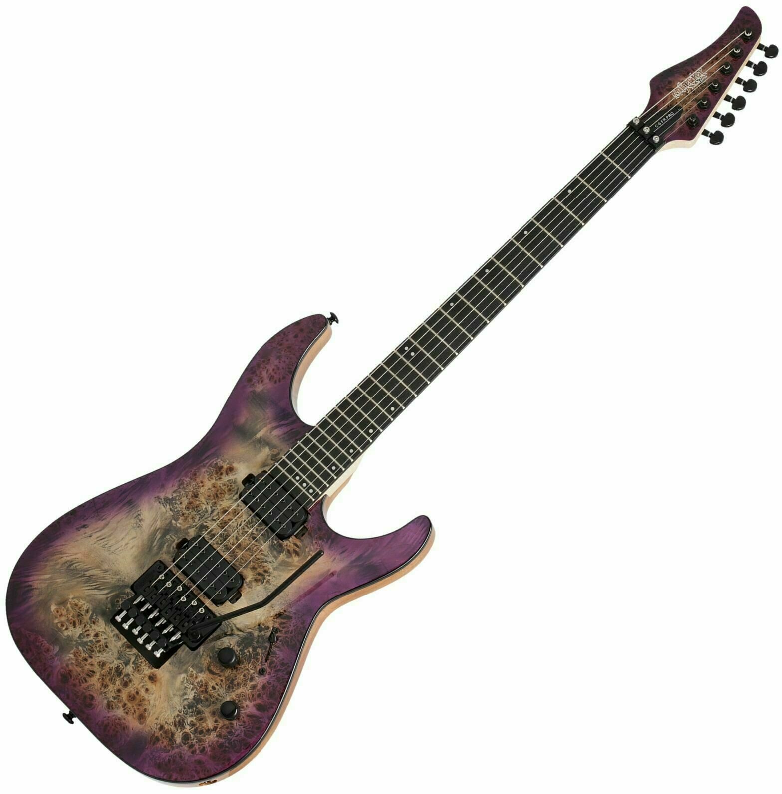 Guitarra eléctrica Schecter C-6 Pro FR Aurora Burst