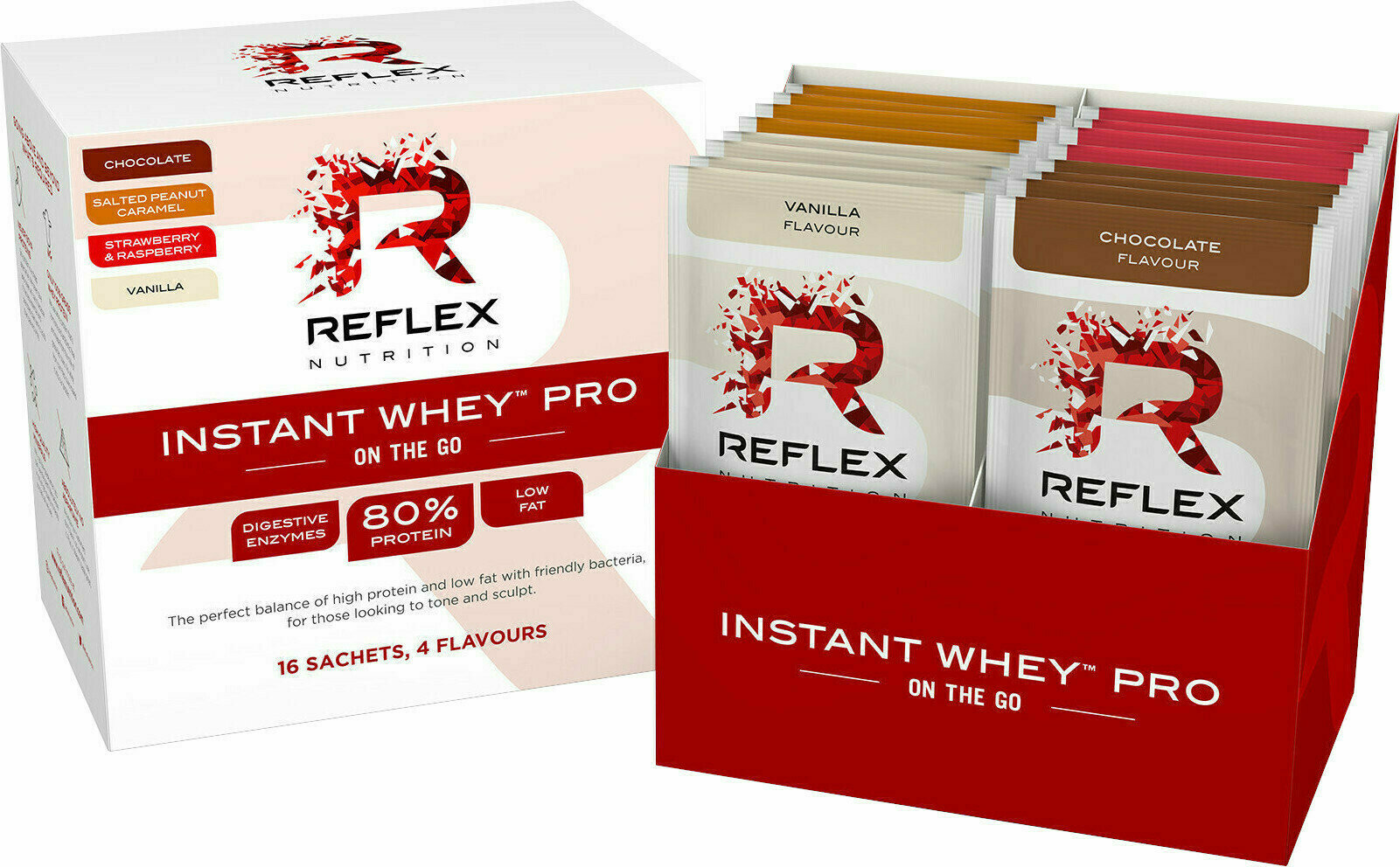 Srvátkový proteín Reflex Nutrition Instant Whey PRO Mix 25 g Srvátkový proteín