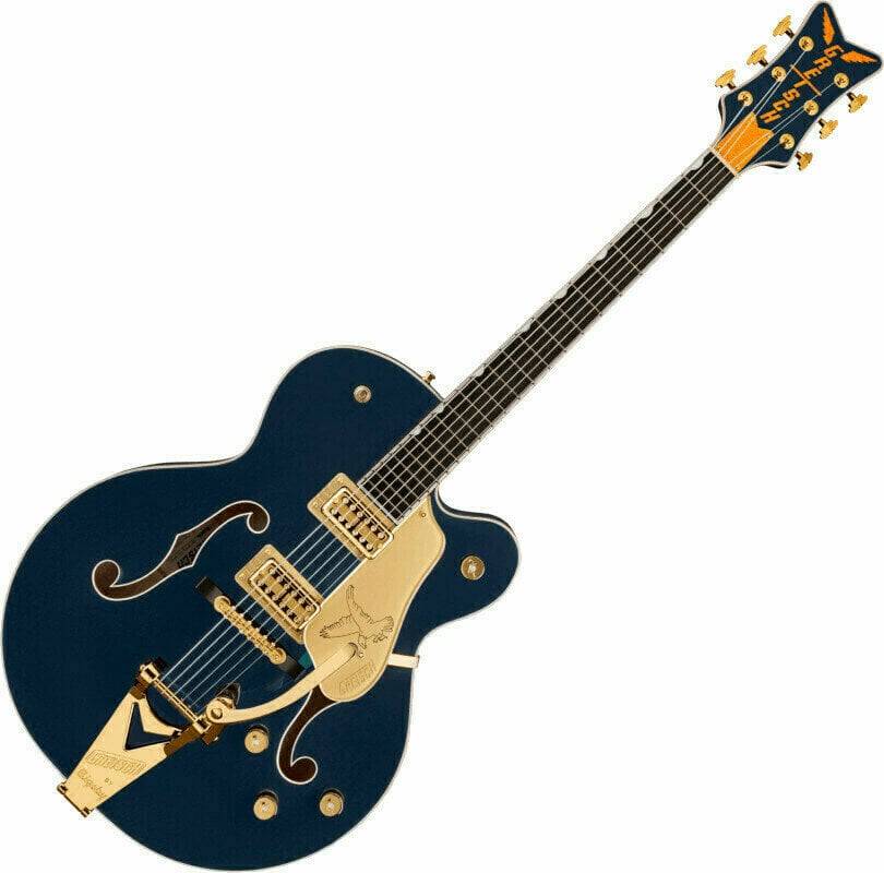 Guitarra Semi-Acústica Gretsch G6136TG Players Edition Falcon Midnight Sapphire