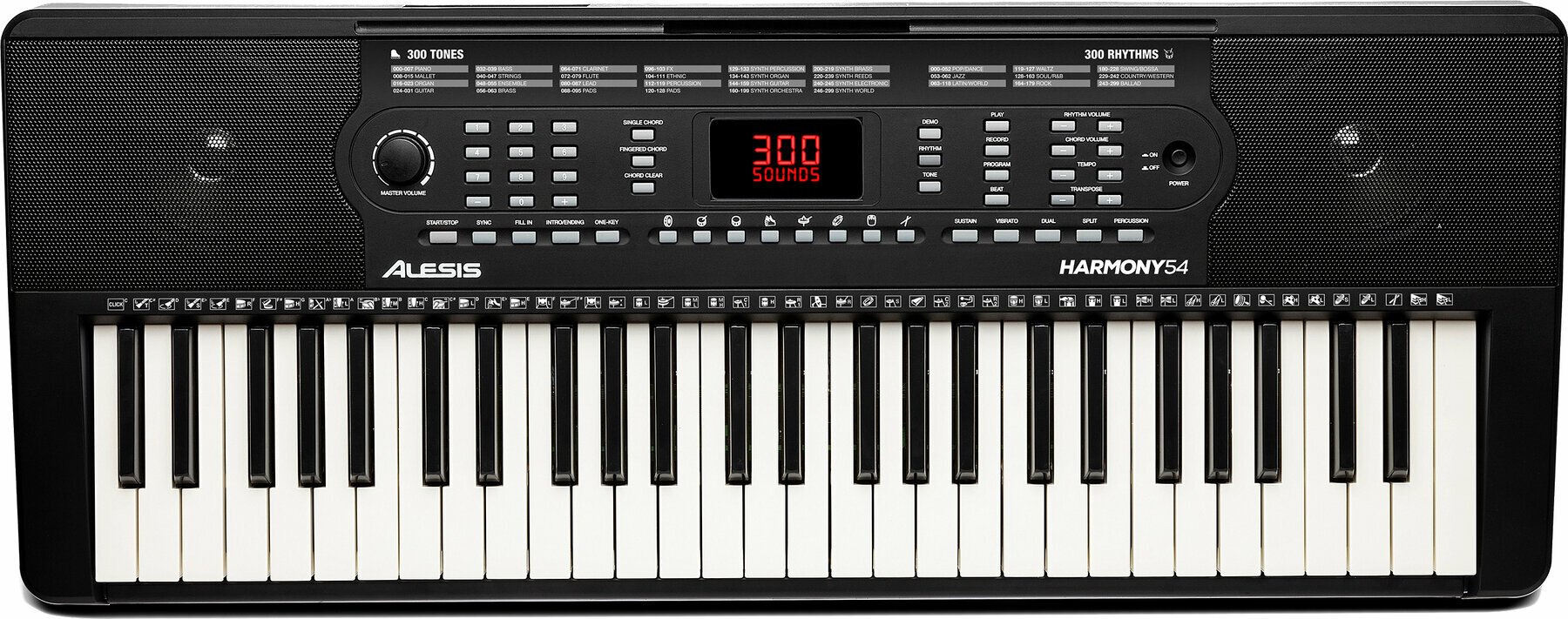 Keyboard without Touch Response Alesis Harmony 54