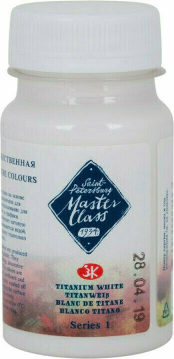 Peinture à la gouache
 Nevskaya Palitra Master Class Peinture gouache Titanium White 100 ml 1 pc