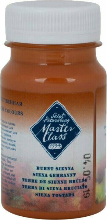 Peinture à la gouache
 Nevskaya Palitra Master Class Peinture gouache Burnt Sienna 100 ml 1 pc