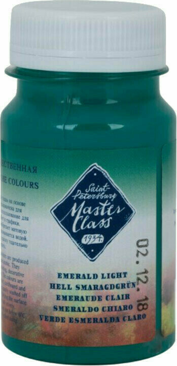 Peinture à la gouache
 Nevskaya Palitra Master Class Peinture gouache Emerald Green 100 ml 1 pc
