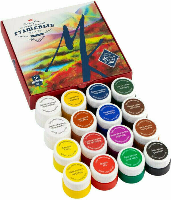 Gvašová farba Nevskaya Palitra Master Class Gvašová farba 16 x 20 ml