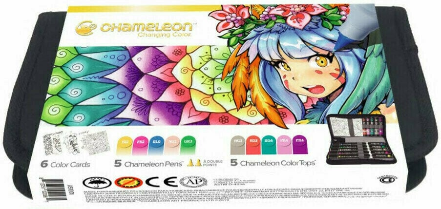 Marker Chameleon KOMBI 3V1 Shading Marker 16 pcs