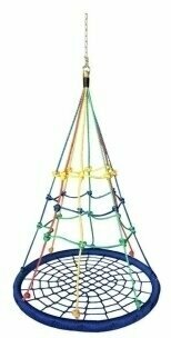 Hustawka, trampolina, zjeżdżalnia Marimex Color swing circle - 1