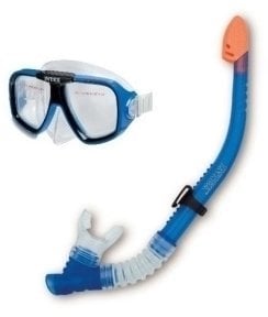 Potapljanje niz Marimex Set of glasses and snorkel blue