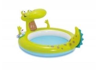 Marimex Inflatable pool with a crocodile-shaped fountain