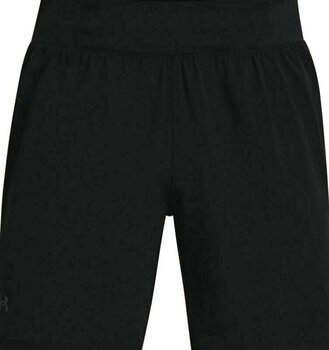 Running shorts Under Armour UA SpeedPocket 7'' Shorts Black/Reflective XL Running shorts - 1
