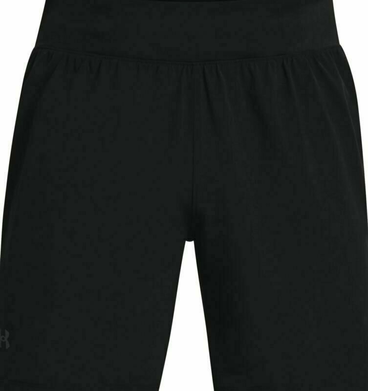 Pantaloni scurți de alergare Under Armour UA SpeedPocket 7'' Shorts Black/Reflective M Pantaloni scurți de alergare