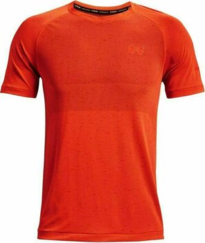 Running t-shirt with short sleeves
 Under Armour UA Seamless Run Phoenix Fire/Radiant Red L Running t-shirt with short sleeves - 1
