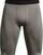 Fitness pantaloni Under Armour UA Rush HeatGear 2.0 Long Shorts Concrete/Black S Fitness pantaloni