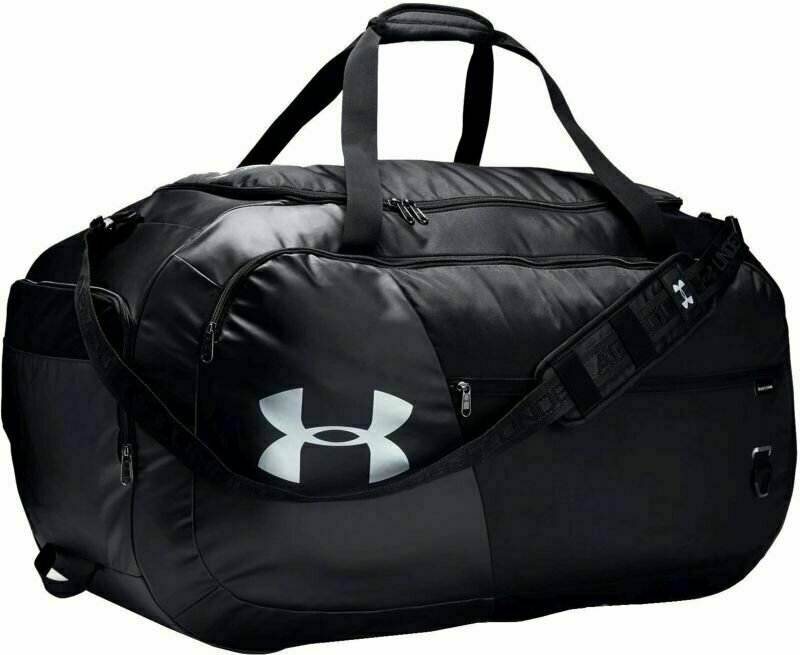 Lifestyle-rugzak / tas Under Armour UA Undeniable 4.0 Duffle Black/Silver 145 L Sporttas