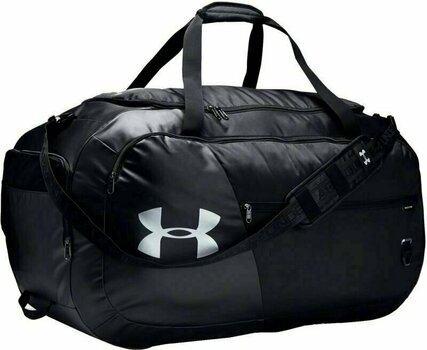 Лайфстайл раница / Чанта Under Armour UA Undeniable 4.0 Duffle Black/Silver 145 L Спортна чанта - 1