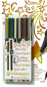 Marker Chameleon Fineliner 6 Markers Nature Tones 6 pcs - 1