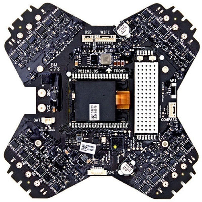 Oхрана Proppeler DJI P3 ESC Center Board & MC & Receiver 5.8GSta - DJI0326-07