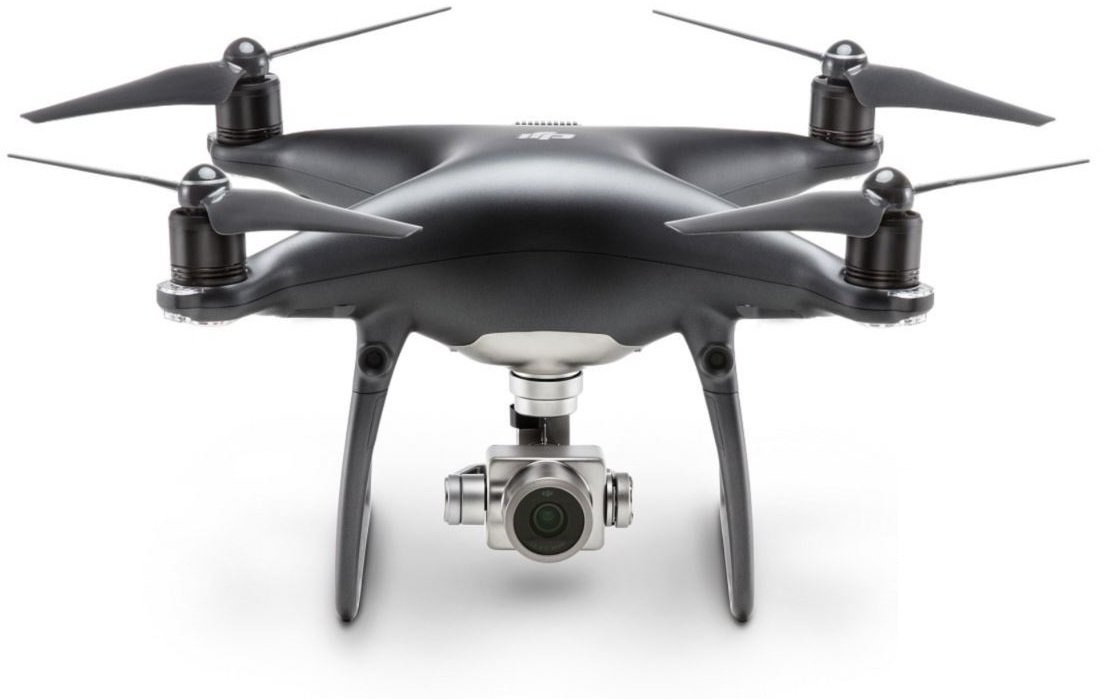 Drone DJI P4 PRO AircraftExcludes Remote Controller and Battery ChargerObsidian Edition - DJI0423-12