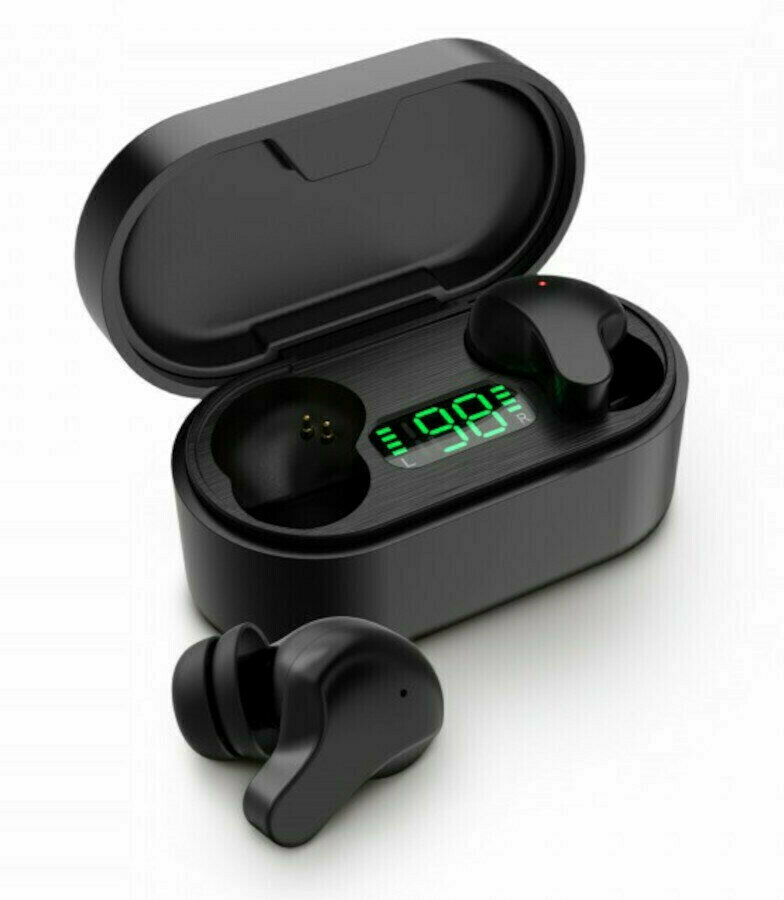 True Wireless In-ear LAMAX Taps1 Černá