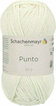 Knitting Yarn Schachenmayr Punto 00012 Natur - 1